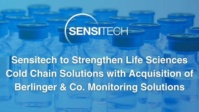 6671957eca87d74b7856d920 Sensitech To Strengthen Life Sciences Cold Chain S