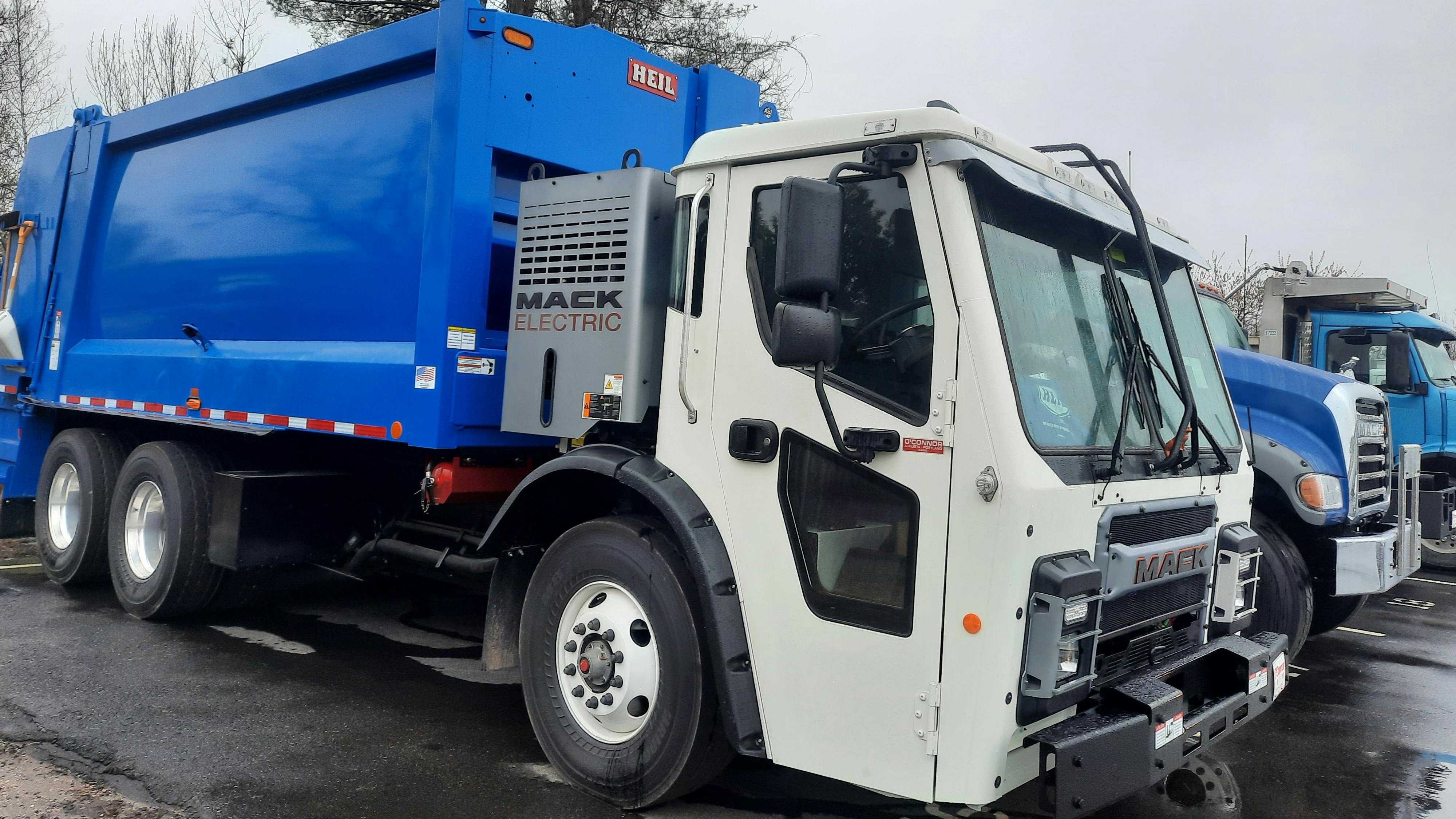 Mack delivers first refuse battery-electric vehicle to Portland, Maine