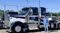 Peterbilt also recently celebrated the delivery of the 1,000th Model 589 to long-standing and valued customer, Mike Lowrie Trucking, based in Dixon, California. Peterbilt also recently celebrated the delivery of the 1,000th Model 589 to long-standing and valued customer, Mike Lowrie Trucking, based in Dixon, California.