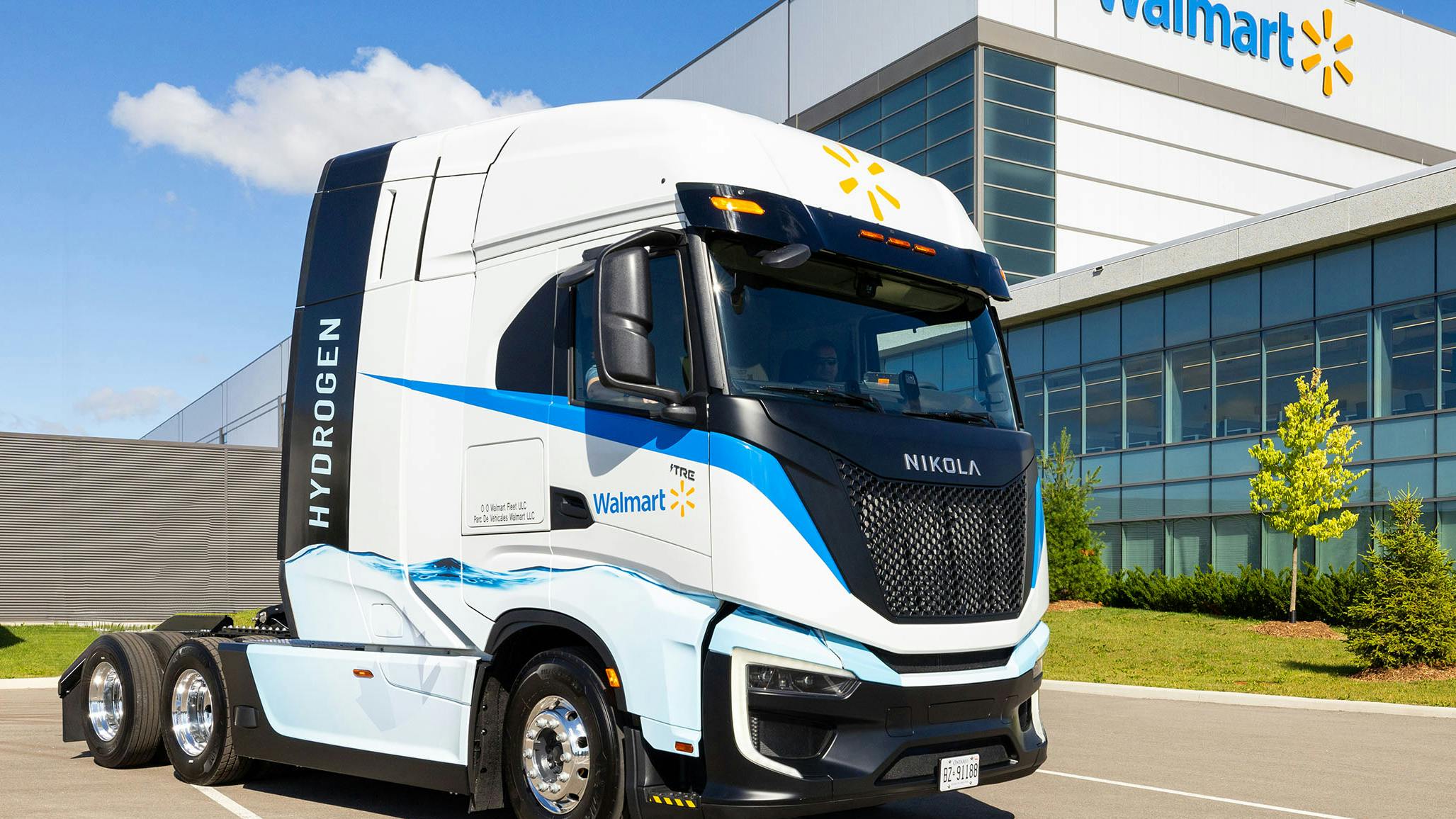 Walmart Canada is the first major retailer in Canada to introduce a hydrogen fuel cell electric semi-truck to its fleet.