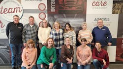America's Service Line's finance and accounting staff in Green Bay. America's Service Line's finance and accounting staff in Green Bay.