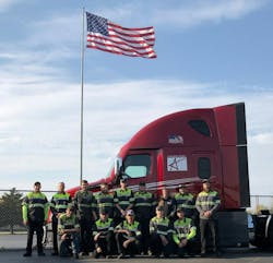 ASL fleet technicians maintain a fleet of 250 tractors spec’d with safety technology and driver comforts. ASL fleet technicians maintain a fleet of 250 tractors spec’d with safety technology and driver comforts.