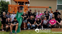 TMC also brought one of its trucks to Ezra’s house. Ezra received a tour of the cab with his parents and younger sister and was able to sit in the driver’s seat. TMC also brought one of its trucks to Ezra’s house. Ezra received a tour of the cab with his parents and younger sister and was able to sit in the driver’s seat.
