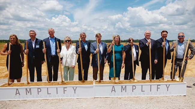 Amplify Cell Technologies breaks ground on Mississippi battery cell factory, creating 2,000 new jobs