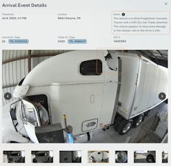 Outpost identifies visible damage to trucks and trailers using AI. Fleet managers and operations teams can use this information to proactively address issues and determine when the damage first appeared. Outpost identifies visible damage to trucks and trailers using AI. Fleet managers and operations teams can use this information to proactively address issues and determine when the damage first appeared.