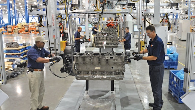 Paccar's engine plant in Columbus, Mississippi