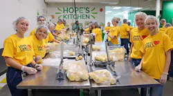 Interns had the opportunity to interact with company executives through town halls and volunteer with the Regional Food Bank of Oklahoma.