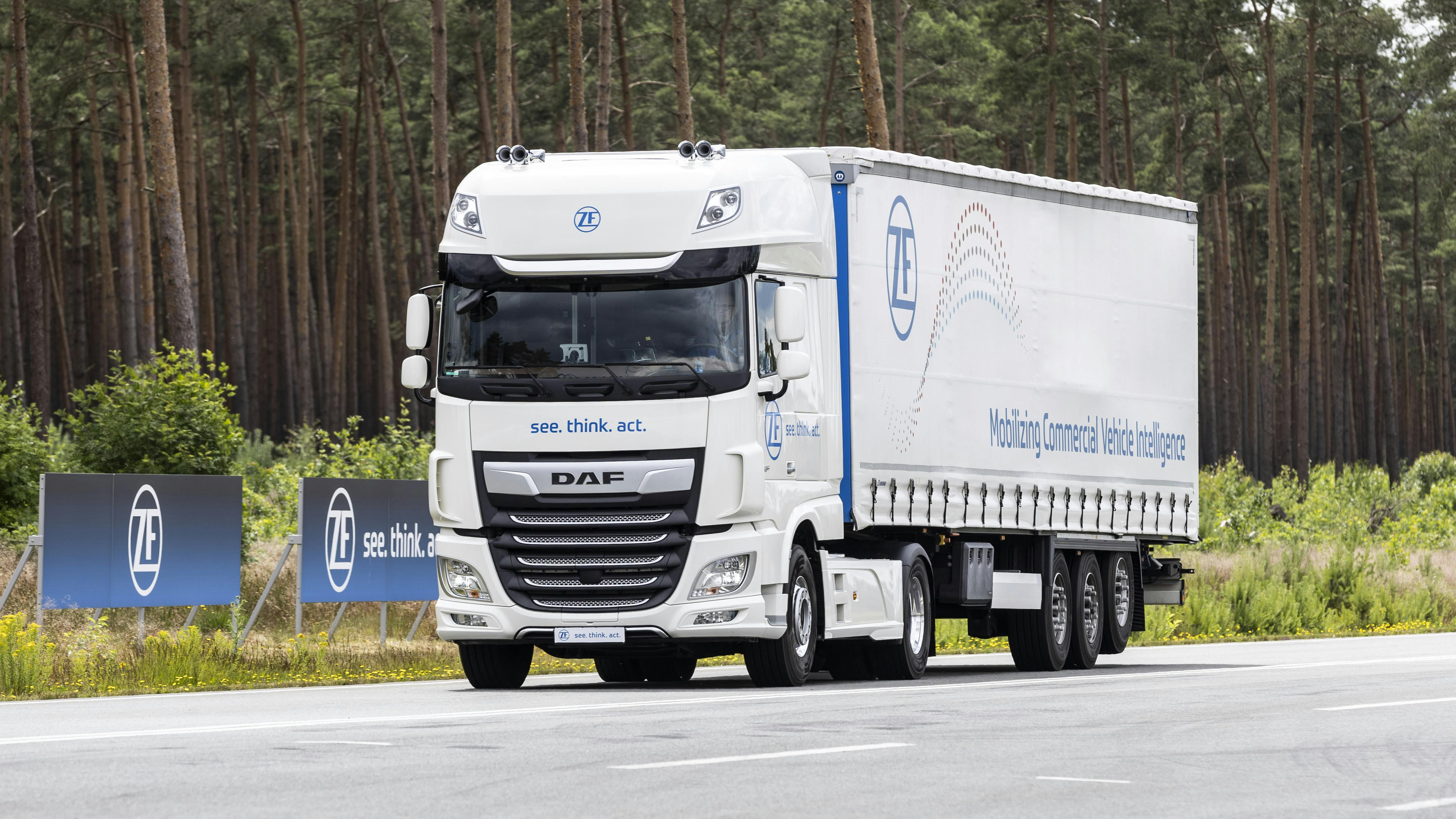 ZF introduces intelligent software solutions for safer and more connected commercial vehicles