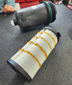 The filter media itself is easy to remove and replace. The filter media itself is easy to remove and replace.