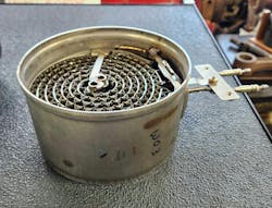 The aftertreatment heater ensures the X15 can meet stringent emissions testing requirements by using a resistive wire to heat the aftertreatment system's catalyst. The aftertreatment heater ensures the X15 can meet stringent emissions testing requirements by using a resistive wire to heat the aftertreatment system's catalyst.