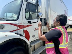 Ryder and Terminal are using Terminal’s technology on mobile tablets to auto-capture available inventory at a Ryder truck rental and maintenance facility in the Dallas-Fort Worth area. Ryder and Terminal are using Terminal’s technology on mobile tablets to auto-capture available inventory at a Ryder truck rental and maintenance facility in the Dallas-Fort Worth area.