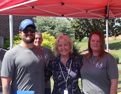 Marcia Taylor, Bennett owner and CEO with Jessica Mills and Luke Gaouette Marcia Taylor, Bennett owner and CEO with Jessica Mills and Luke Gaouette