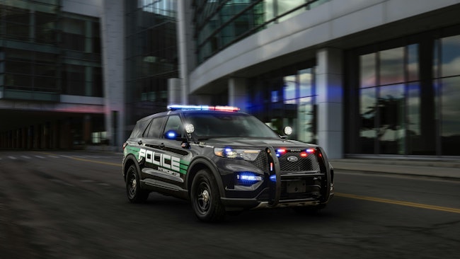 The main things police officers and agencies are telling Bertino and the team at Ford focus on the PIU hybrid’s fuel savings, reduced maintenance costs, and lower CO2—not to mention the tech-integration technologies that upfitters appreciate.