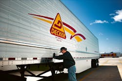 Competitive pay, benefits packages, and premium equipment are effective recruiting and retention tools at Decker Truck Line. Competitive pay, benefits packages, and premium equipment are effective recruiting and retention tools at Decker Truck Line.