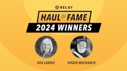 Deb and Roger were both nominated because of their inspirational stories and their focus on bringing new people into the role of truck driving. Deb and Roger were both nominated because of their inspirational stories and their focus on bringing new people into the role of truck driving.