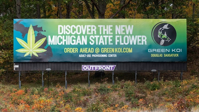 Michigan highways are dotted with competing marijuana dispensary billboard advertisements.