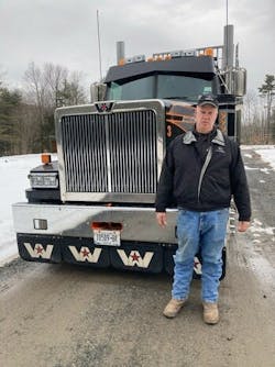 Timothy VanNostrand is an owner/operator of his own logging transport company from Northville, New York. Timothy VanNostrand is an owner/operator of his own logging transport company from Northville, New York.