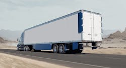 Transtex says fuel savings can be optimized with its Edge Elite Aero System+ aerodynamic technology. Transtex says fuel savings can be optimized with its Edge Elite Aero System+ aerodynamic technology.