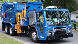 The City of Madison began operating the two LR Electric trucks in July. The City of Madison began operating the two LR Electric trucks in July.