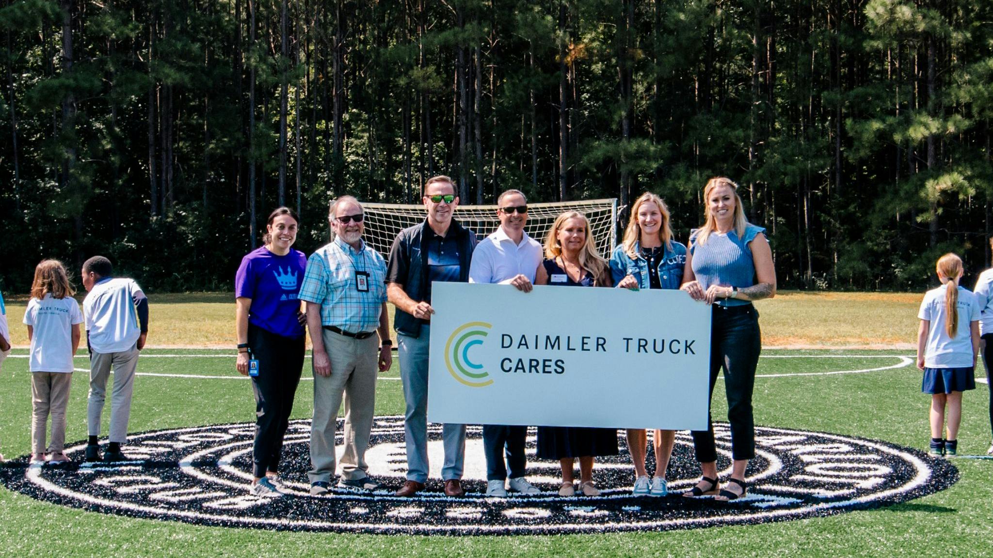 This marks the second mini pitch DTNA has supported, following last year&rsquo;s project with the Boys & Girls Club of Greater Gastonia.