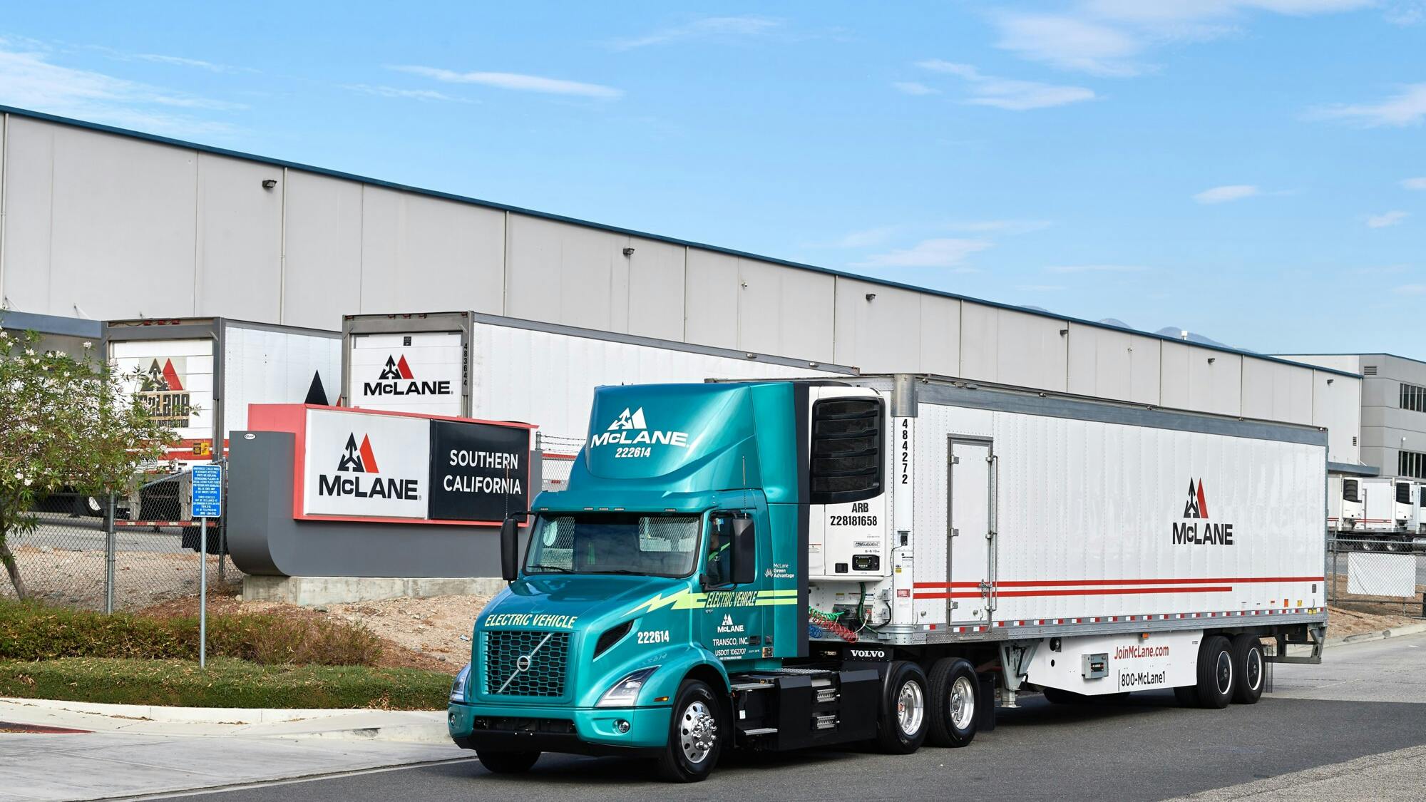 66f5a77d00ef8c9879adaa55 Mclane Company Taking Delivery Of Volvo Vnr Electr