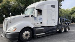 Using radars, 3D mapping, and data from multiple sources—such as weather services, the weight of the load, and any grades that are in the truck’s path—iQ Cruise controls the truck’s engine output to maintain speed and distance from the vehicle ahead, in a way that’s most efficient according to the condition of the road and the weight of the truck’s load. Using radars, 3D mapping, and data from multiple sources—such as weather services, the weight of the load, and any grades that are in the truck’s path—iQ Cruise controls the truck’s engine output to maintain speed and distance from the vehicle ahead, in a way that’s most efficient according to the condition of the road and the weight of the truck’s load.