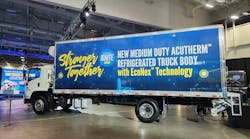 Acutherm truck body utilizing EcoNex composite Acutherm truck body utilizing EcoNex composite