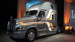 Scheduled to go into production in early 2013 as a 2014 year model, the Cascadia Evolution combines aerodynamic and proprietary drivetrain advances in an integrated package to deliver that efficiency improvement, according to Martin Daum, DTNA president & CEO. Scheduled to go into production in early 2013 as a 2014 year model, the Cascadia Evolution combines aerodynamic and proprietary drivetrain advances in an integrated package to deliver that efficiency improvement, according to Martin Daum, DTNA president & CEO.