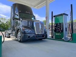 Kenworth also added the new Cummins X15N natural gas engine, which is now available for order with its T680 and T880 models. Kenworth also added the new Cummins X15N natural gas engine, which is now available for order with its T680 and T880 models.