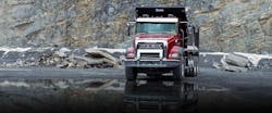 The standout upgrade for the 2025 Granite is the advanced self-heating LED headlamp system that illuminates the road and worksites, and Mack engineers say the lights significantly improve driver visibility up to 29% forward and 50% peripherally. The standout upgrade for the 2025 Granite is the advanced self-heating LED headlamp system that illuminates the road and worksites, and Mack engineers say the lights significantly improve driver visibility up to 29% forward and 50% peripherally.
