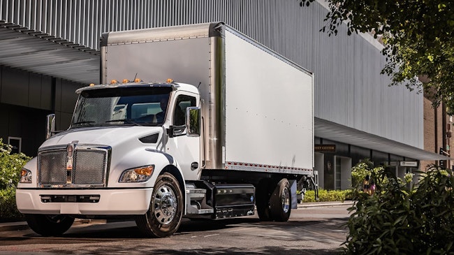 In addition to new Paccar Powertrain offerings, Kenworth will offer new aerodynamic roof cap and side extender options for its T180, T280, T380, and T480 models.