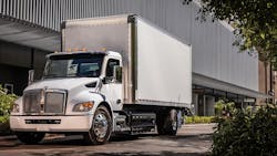 In addition to new Paccar Powertrain offerings, Kenworth will offer new aerodynamic roof cap and side extender options for its T180, T280, T380, and T480 models. In addition to new Paccar Powertrain offerings, Kenworth will offer new aerodynamic roof cap and side extender options for its T180, T280, T380, and T480 models.