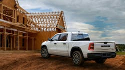 The Ramcharger features a Pentastar 3.6L engine that gives the truck mechanical power, which converts to electrical power for maximum efficiency. The Ramcharger features a Pentastar 3.6L engine that gives the truck mechanical power, which converts to electrical power for maximum efficiency.