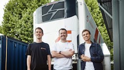 Sunswap's founders. Sunswap's founders.