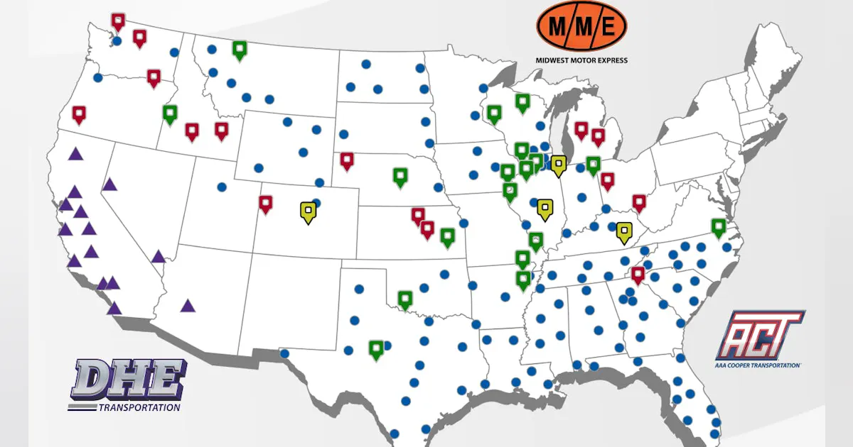 Knight Swift Service Map Knight-Swift’s ‘game changer’ California acquisition fuels LTL growth ...