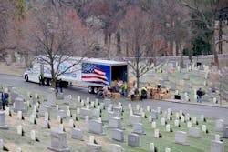 WAA’s Honor Fleets will move about 814 truckloads of wreaths for Wreaths Across America Day. WAA’s Honor Fleets will move about 814 truckloads of wreaths for Wreaths Across America Day.