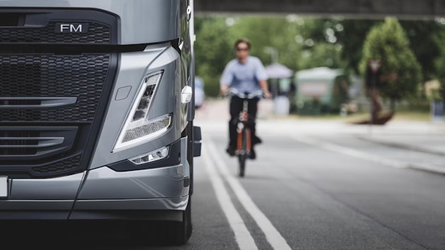 Volvo Trucks unveils advanced safety features to protect pedestrians and cyclists