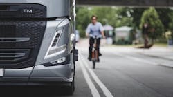 Volvo Trucks unveils advanced safety features to protect pedestrians and cyclists Volvo Trucks unveils advanced safety features to protect pedestrians and cyclists