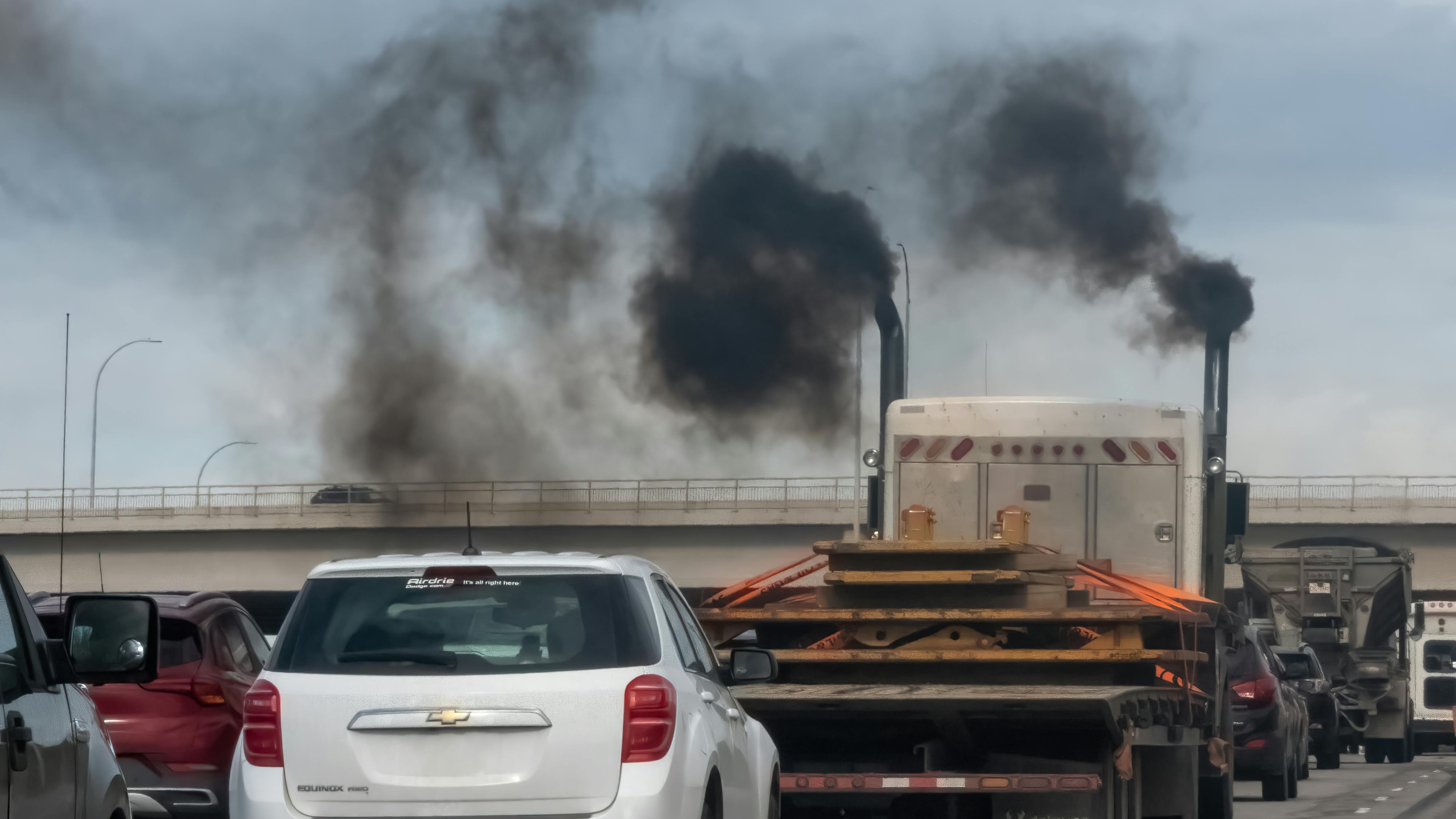 heavy truck exhaust