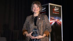 The award is sponsored by Daimler Truck North America and recognizes the achievements of female role models and trailblazers in the trucking industry. The award is sponsored by Daimler Truck North America and recognizes the achievements of female role models and trailblazers in the trucking industry.