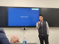 “It is not as simple as many thought in the beginning,' Sasko Cuklev, head of on-road solutions for Volvo Autonomous Solutions, said to media in Greensboro, North Carolina. “It is not as simple as many thought in the beginning,' Sasko Cuklev, head of on-road solutions for Volvo Autonomous Solutions, said to media in Greensboro, North Carolina.