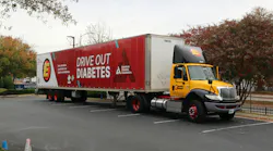 The first trailer to hit the road and benefit from the mobile billboard is the American Diabetes Association, a long-time benefactor of Estes.