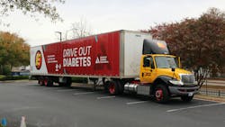 The first trailer to hit the road and benefit from the mobile billboard is the American Diabetes Association, a long-time benefactor of Estes. The first trailer to hit the road and benefit from the mobile billboard is the American Diabetes Association, a long-time benefactor of Estes.
