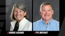 Pictured from left to right: Annie Adams and PC Bryant Pictured from left to right: Annie Adams and PC Bryant