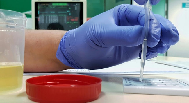 drug testing in lab