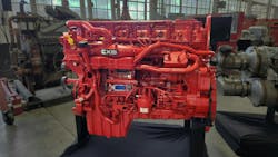 The latest X15's improvements allow it to gain fuel efficiency over older models despite a larger aftertreatment system. The latest X15's improvements allow it to gain fuel efficiency over older models despite a larger aftertreatment system.