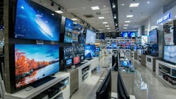 When HDTVs debuted in the late 1990s, their prices limited widespread adoption until technology and production improved, making mass adoption possible. When HDTVs debuted in the late 1990s, their prices limited widespread adoption until technology and production improved, making mass adoption possible.
