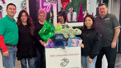 The company partnered with the Memphis-based Neighborhood Christian Center to provide Christmas for 76 children. The company partnered with the Memphis-based Neighborhood Christian Center to provide Christmas for 76 children.