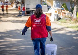 Lowe's donation will assist first responders and nonprofits that are responding to critical needs like supporting evacuations, emergency shelters, and distributing supplies like water, N95 masks, air purifiers, ash sifters, and storage. Lowe's donation will assist first responders and nonprofits that are responding to critical needs like supporting evacuations, emergency shelters, and distributing supplies like water, N95 masks, air purifiers, ash sifters, and storage.
