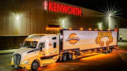 The Alabama band's touring truck, a Kenworth T680 The Alabama band's touring truck, a Kenworth T680